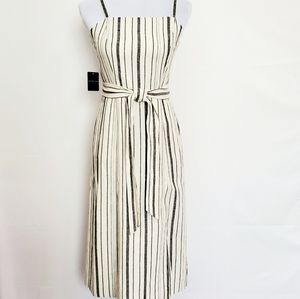 Rachel Roy Collection Striped Linen Dress NWT